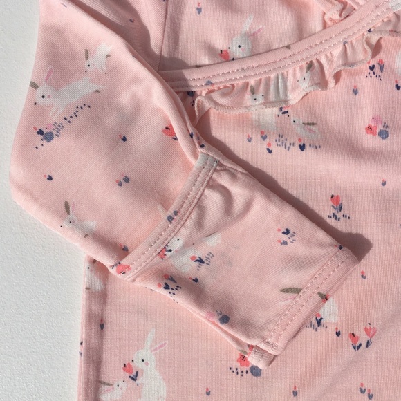 Angel Dear Bunnies Pink Gown 0-3M - Picture 3 of 6